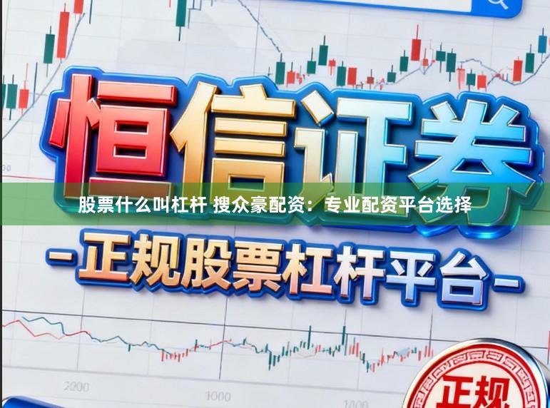 股票什么叫杠杆 搜众豪配资:专业配资平台选择
